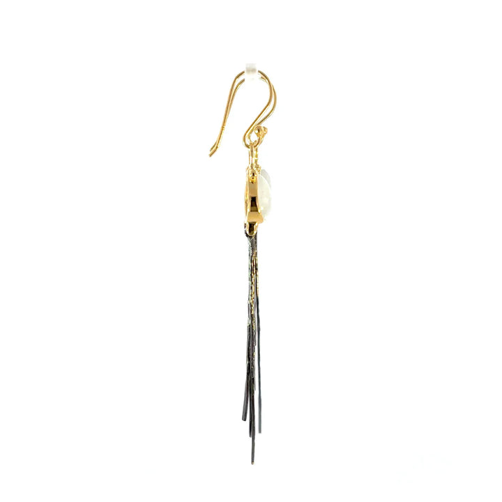 Moonlit Fringe Earrings