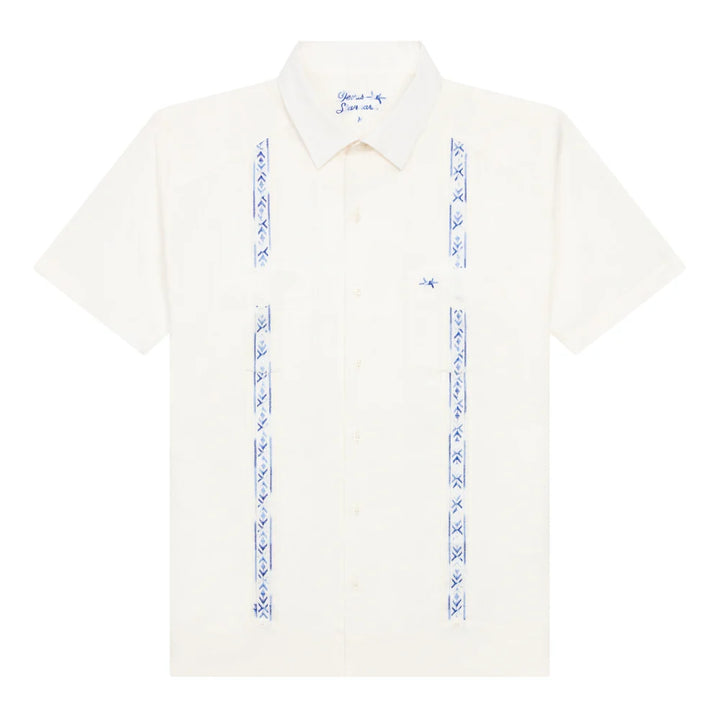 Tejas Guayabera - Ivory Cielo