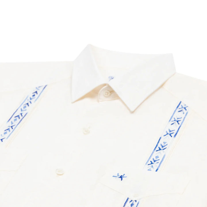 Tejas Guayabera - Ivory Cielo