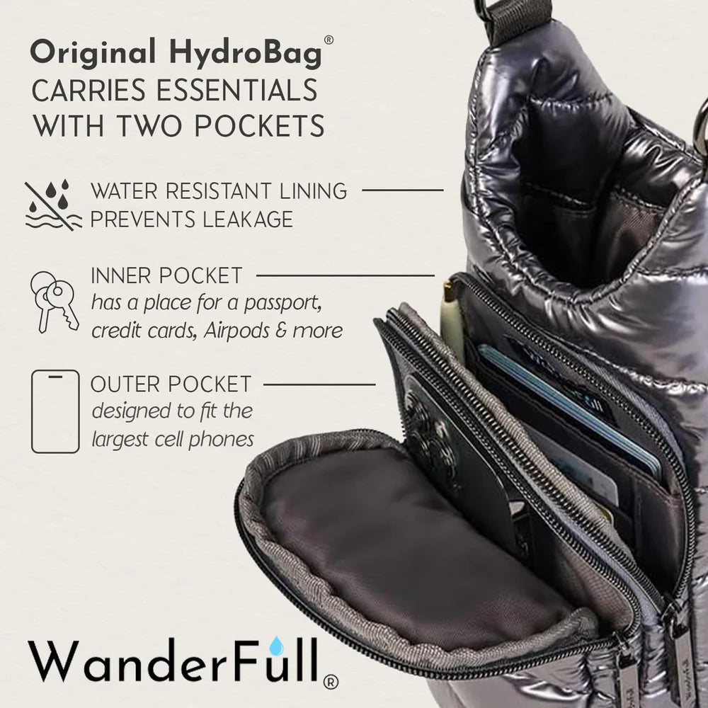 Pewter Glossy HydroBag®