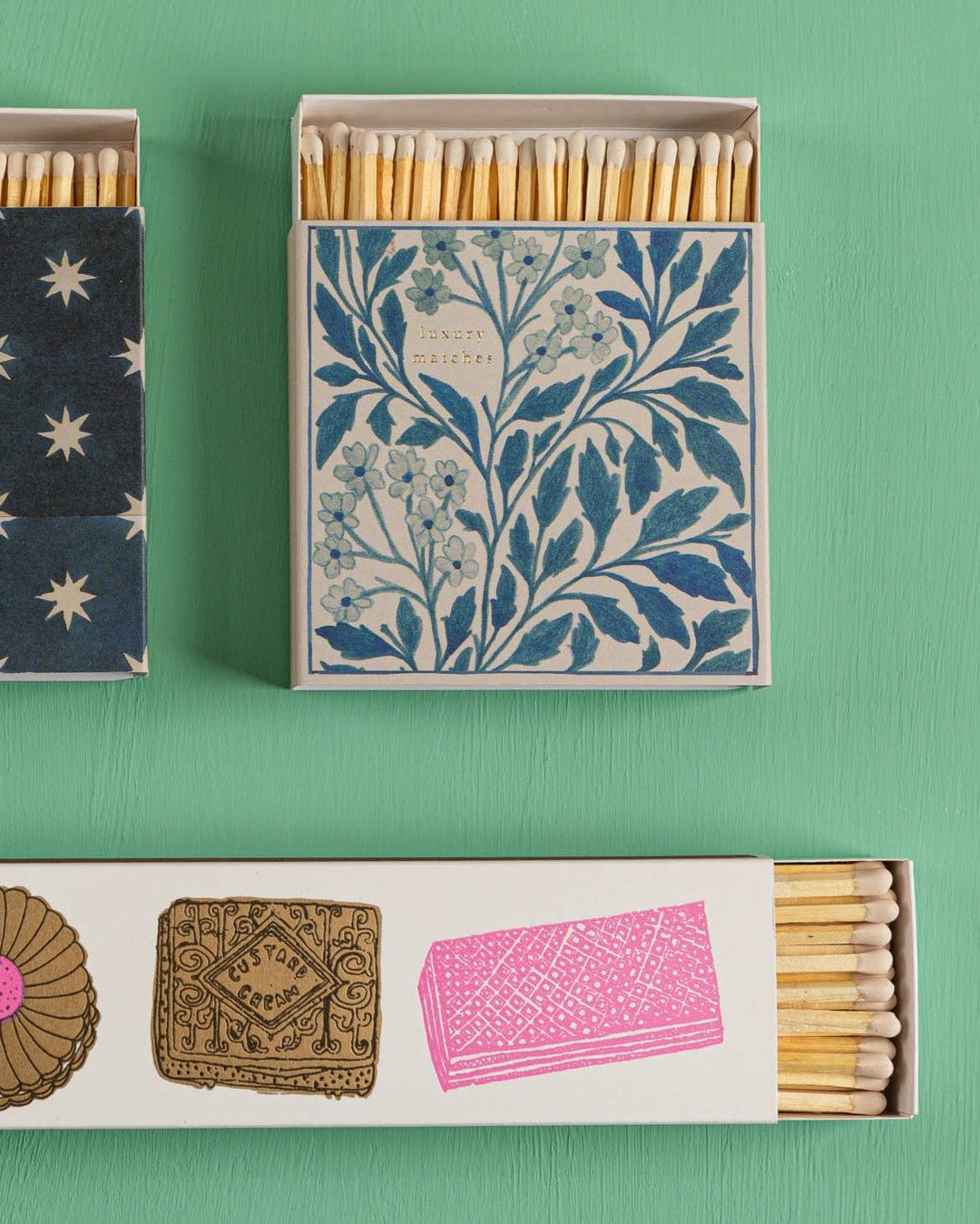 Blue Floral Matches