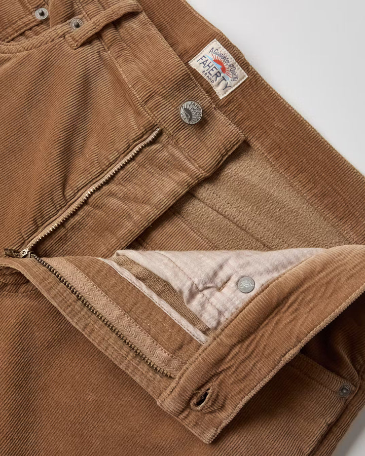 Stretch Terry Corduroy 5-Pocket Pant