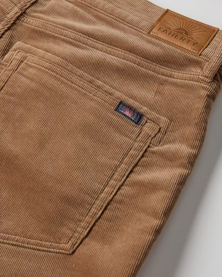 Stretch Terry Corduroy 5-Pocket Pant