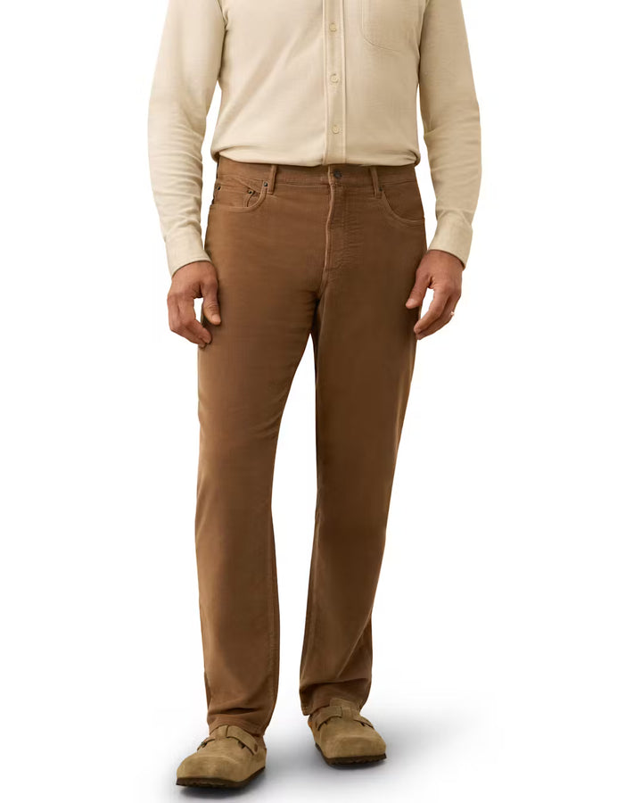 Stretch Terry Corduroy 5-Pocket Pant