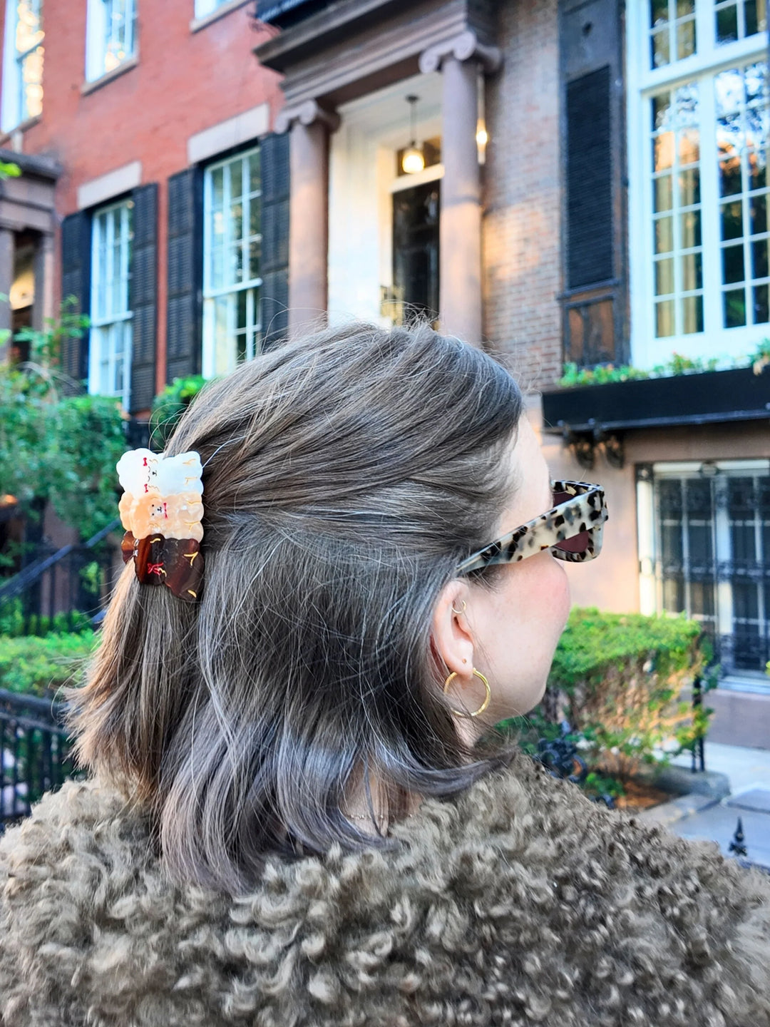 Mini Puppies Hair Claw Clip