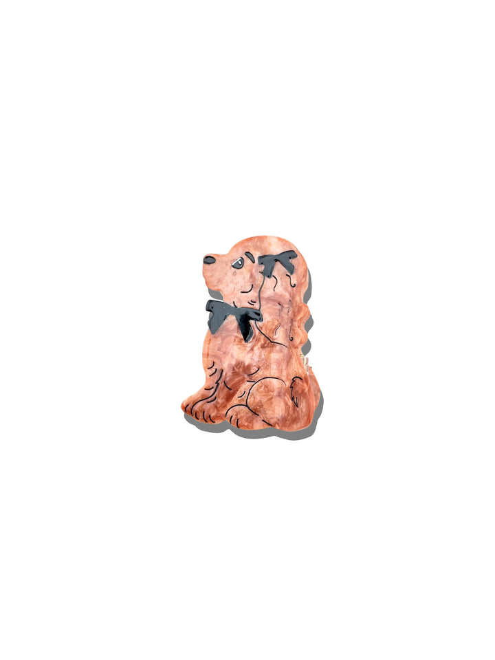 Coquette Puppy Hair Claw Clip