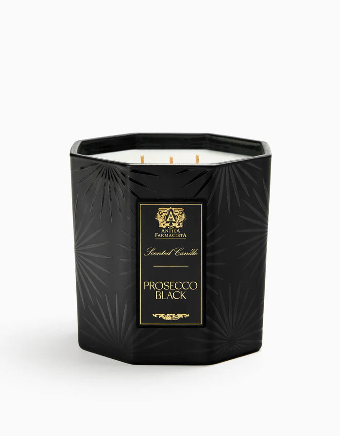 Prosecco Black Three-Wick Candle