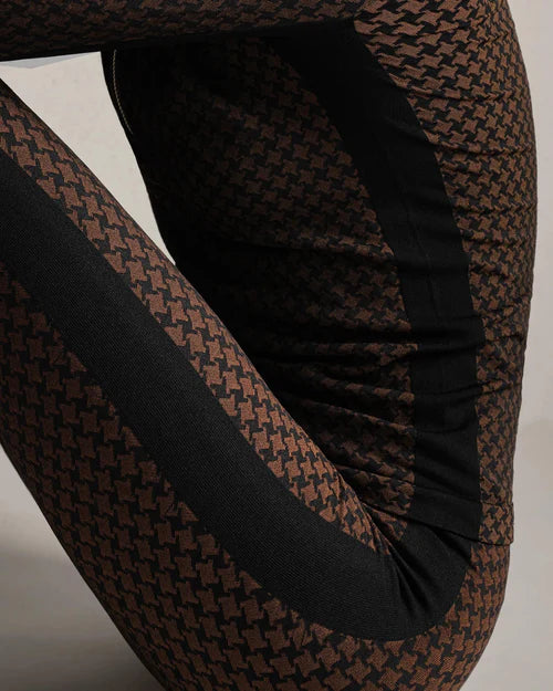 Après Houndstooth Seamless 1/4 Zip
