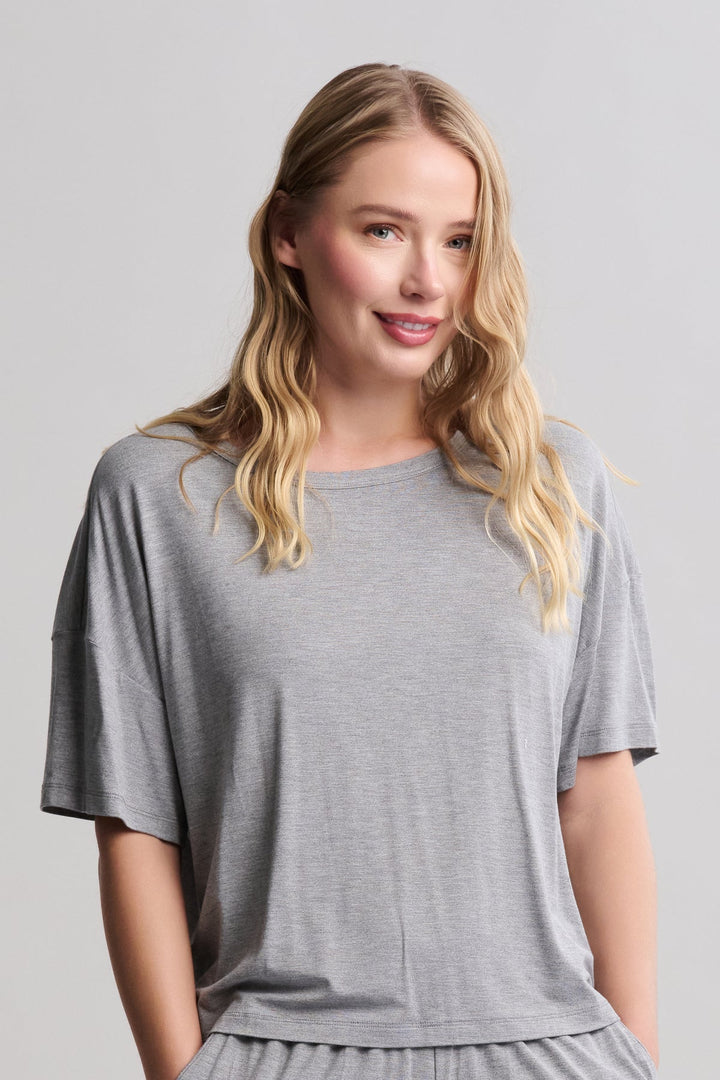 Ultra Soft Jersey Short Sleeve Boxy Tee