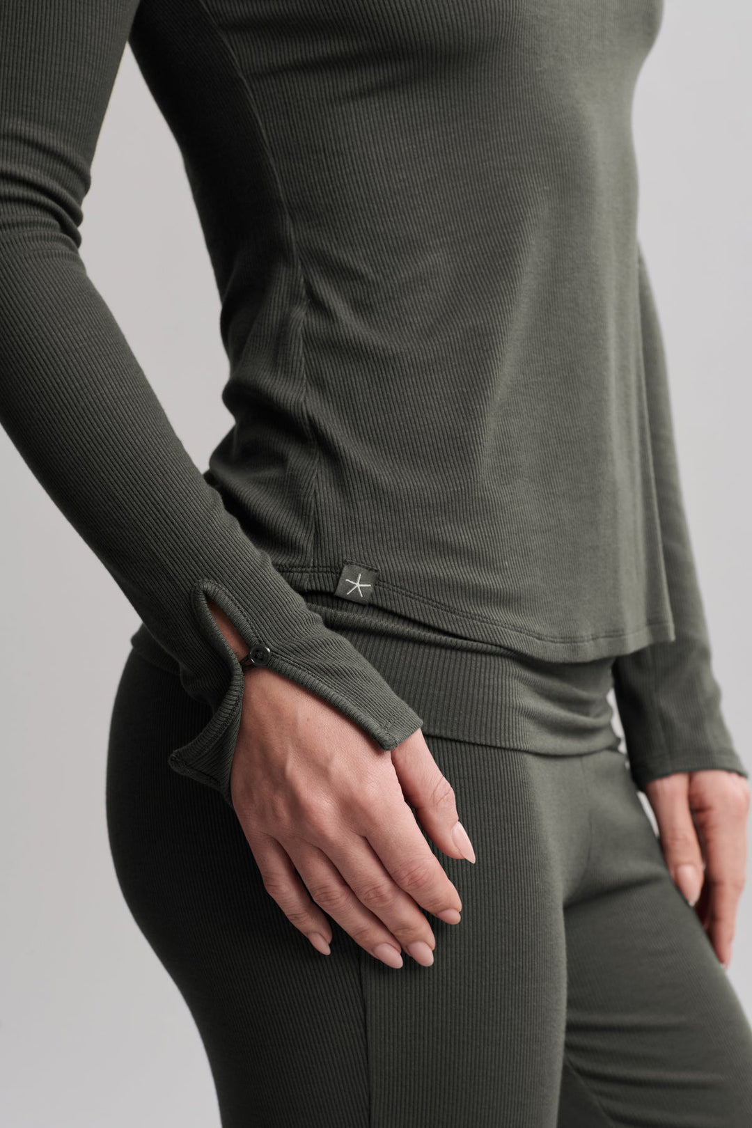 Ultra Soft Rib Long Sleeve Tee
