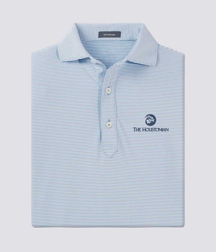 Carter Stripe Performance Polo