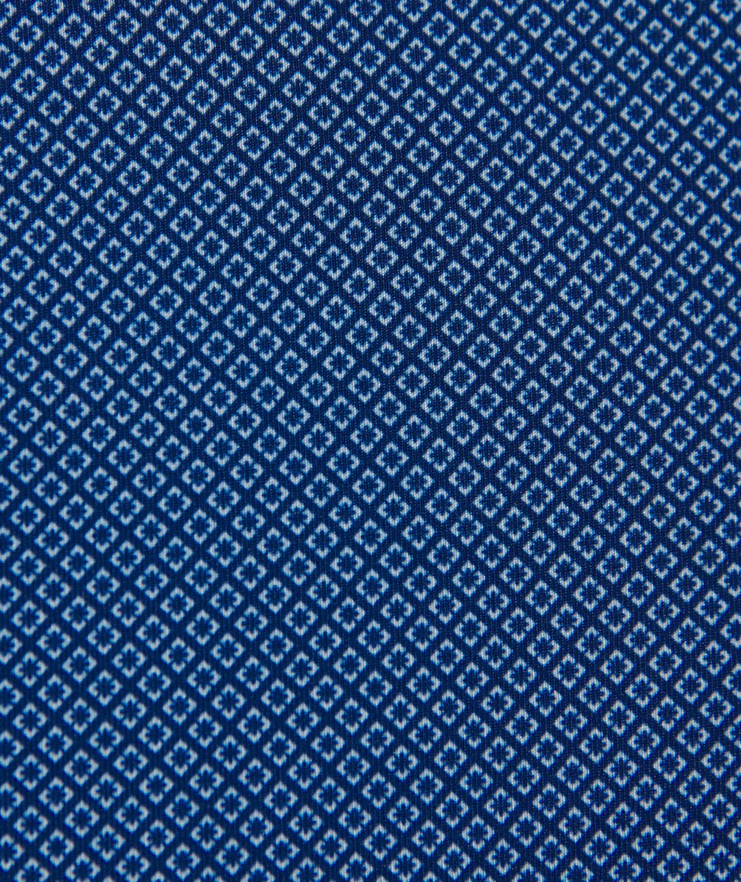 Clarence Mini Diamond Jacquard Performance Polo