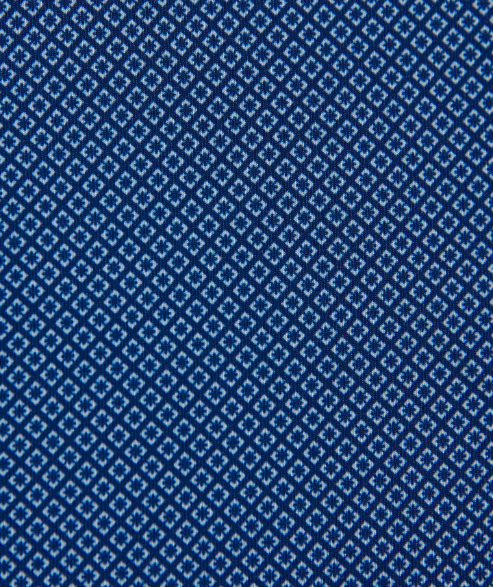 Clarence Mini Diamond Jacquard Performance Polo
