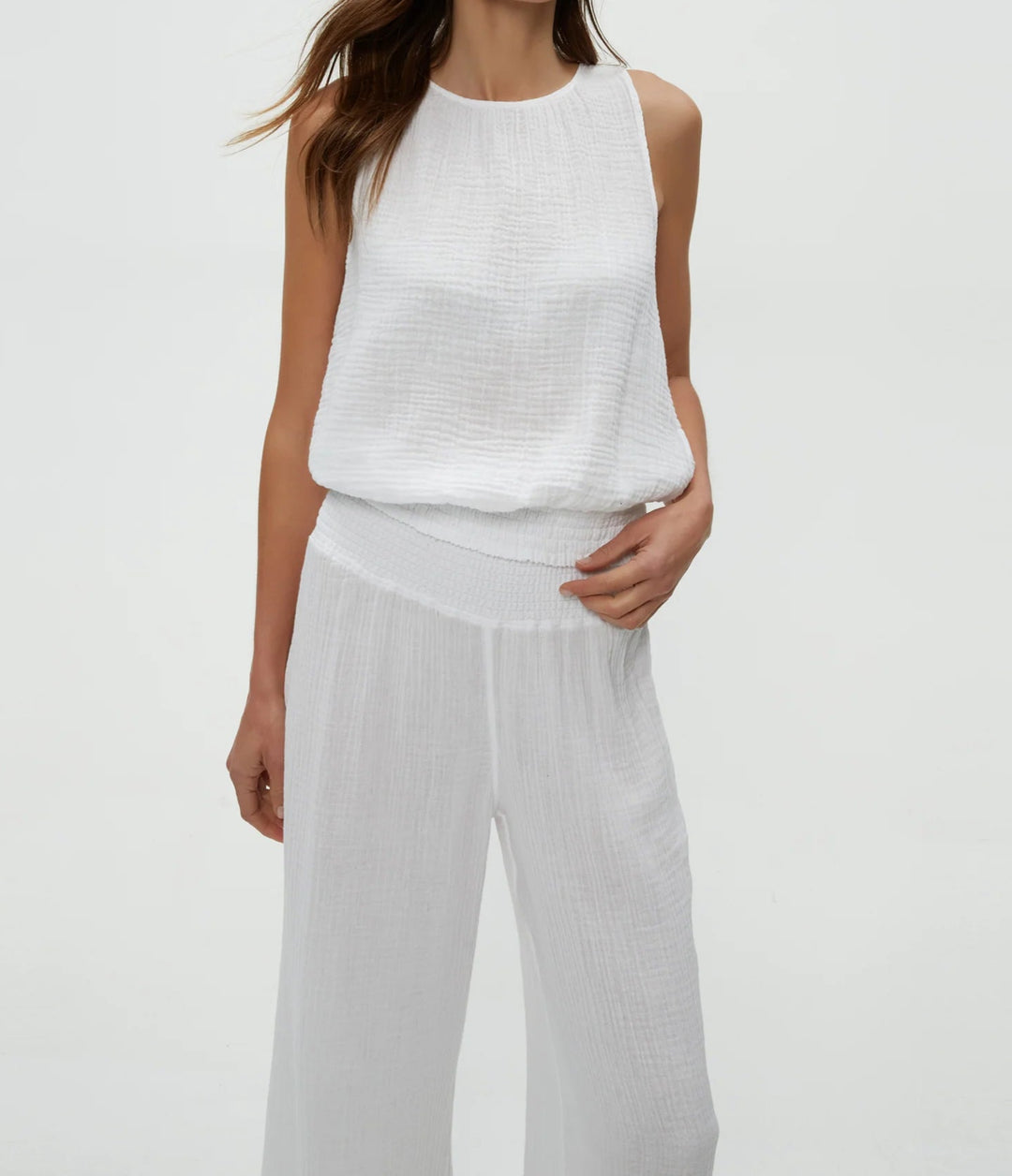 Janelle Tie Neck Tank