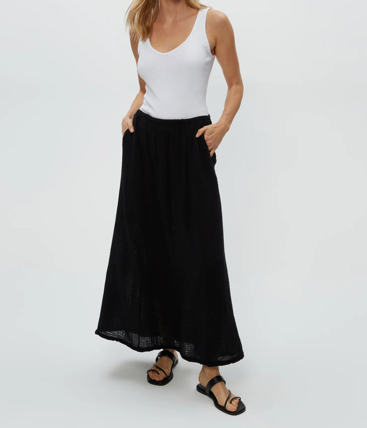 Phoebe Gauze Maxi Skirt