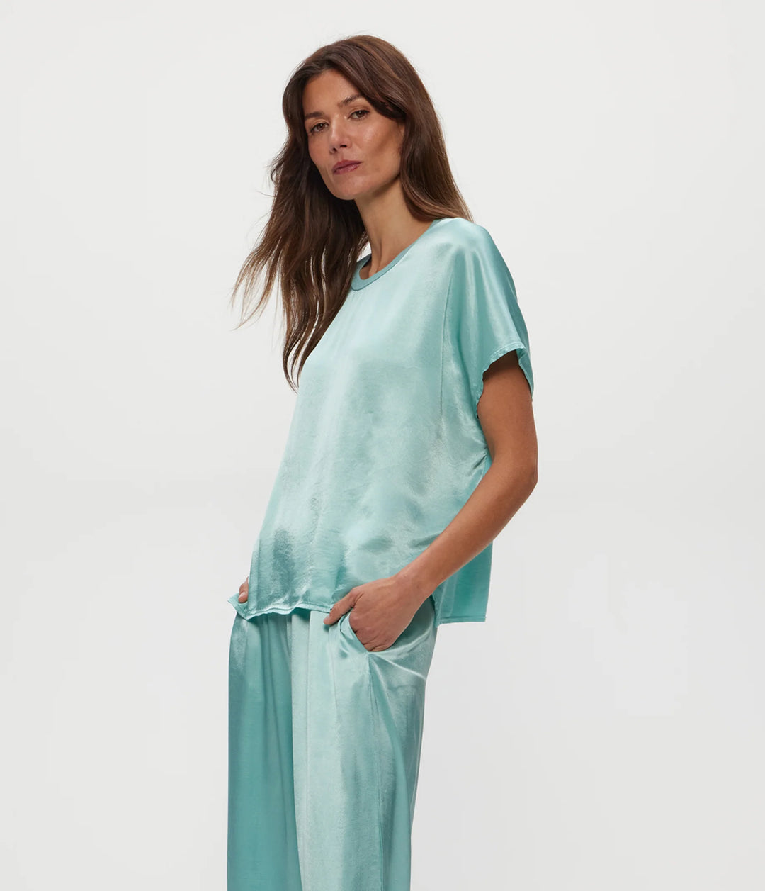 Flow Satin Tee