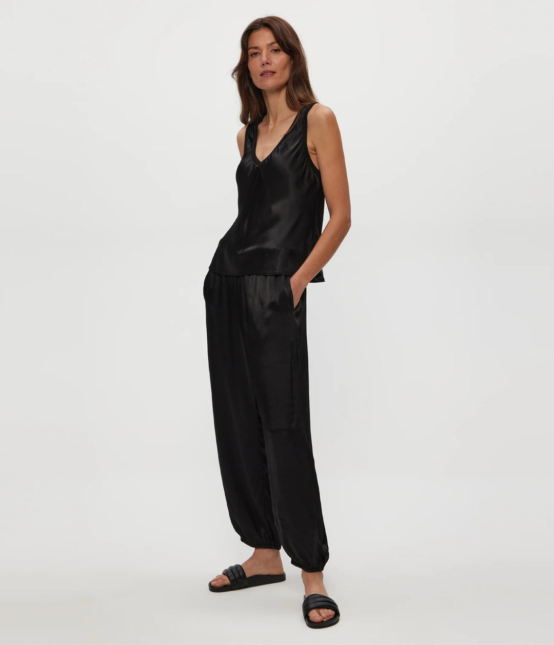 Pixie Satin Jogger