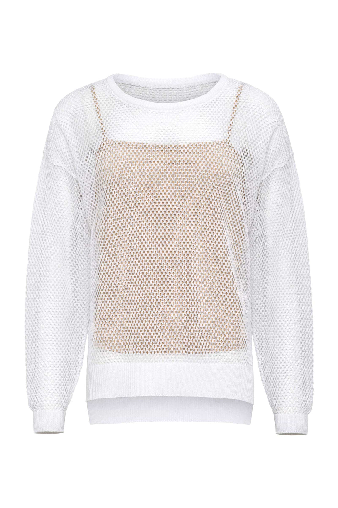 Emma Open Knit Pullover Top