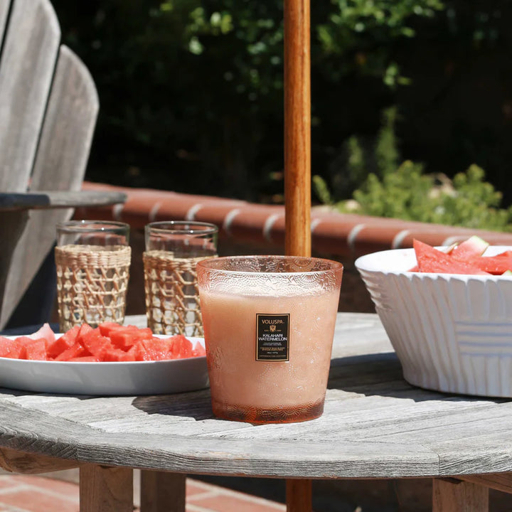 Kalahari Watermelon 3 Wick Hearth Candle