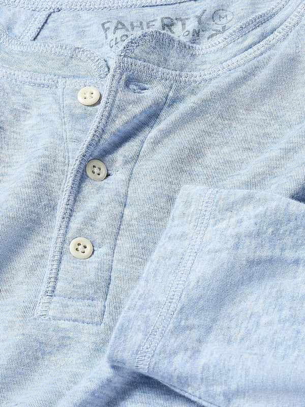 Long-Sleeve Cloud Henley
