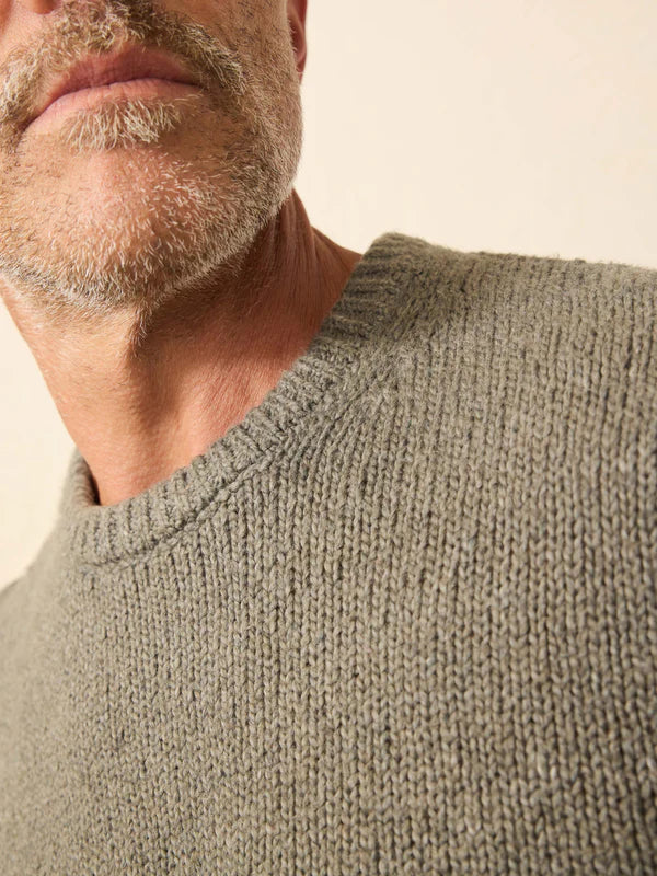 Heirloom Cotton Crewneck Sweater