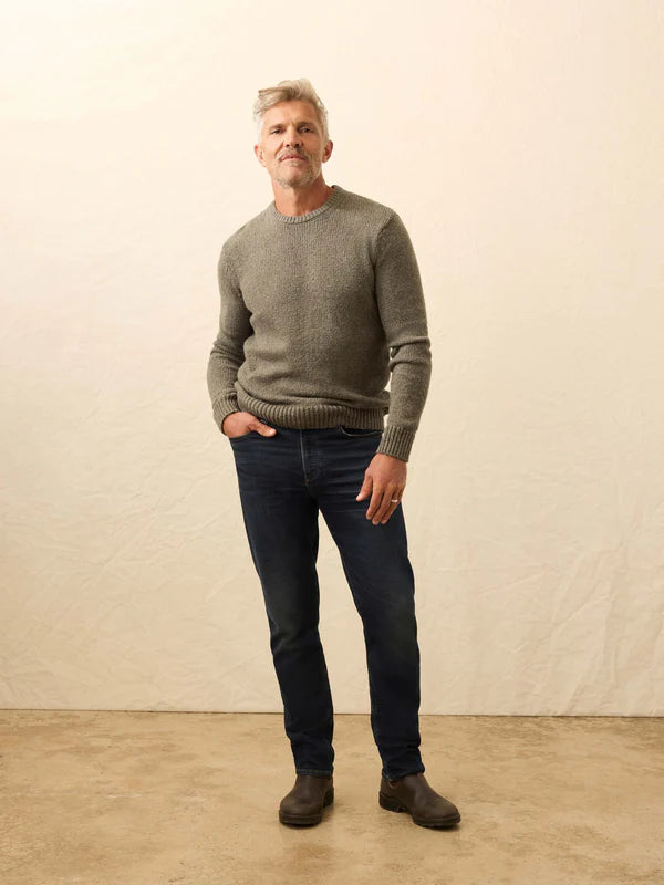 Heirloom Cotton Crewneck Sweater