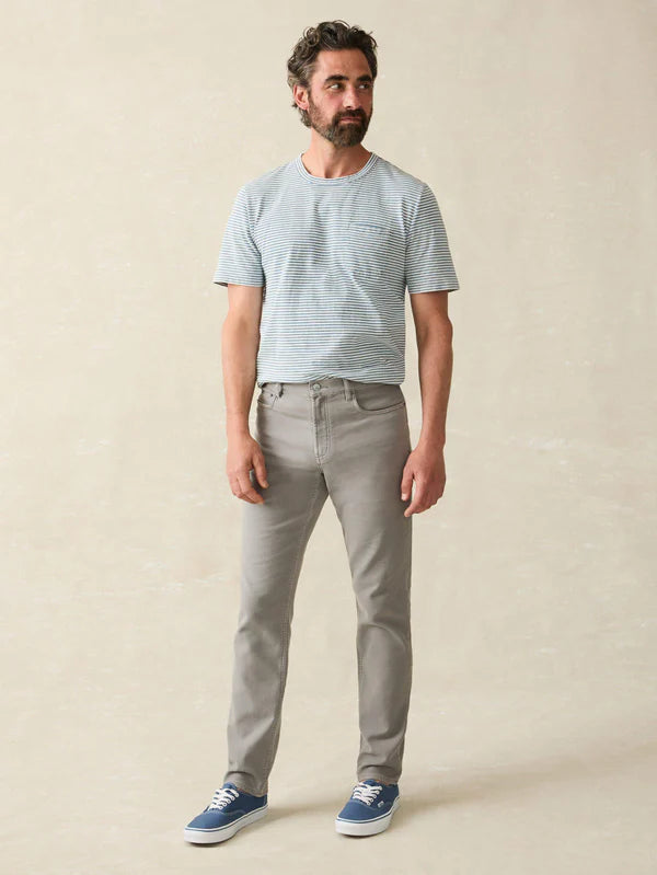 Stretch Terry 5-Pocket Pant