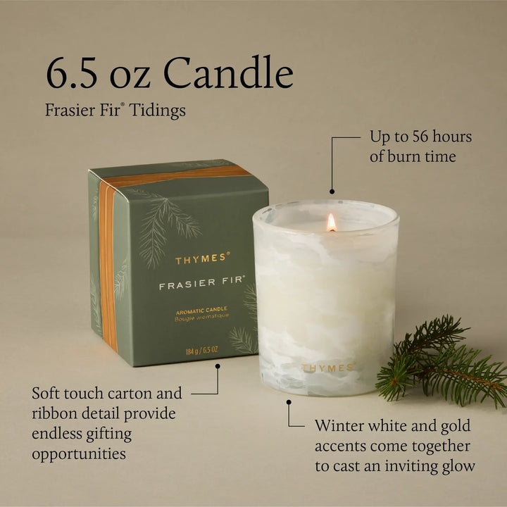 Frasier Fir® Tidings 6.5 oz Poured Candle