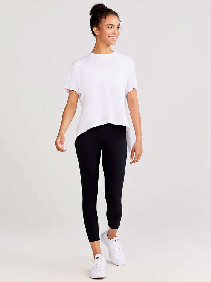 Uptown Luxe Cross Back T-Shirt
