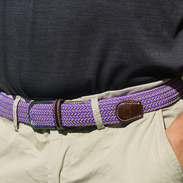 The Big Easy Woven Stretch Belt