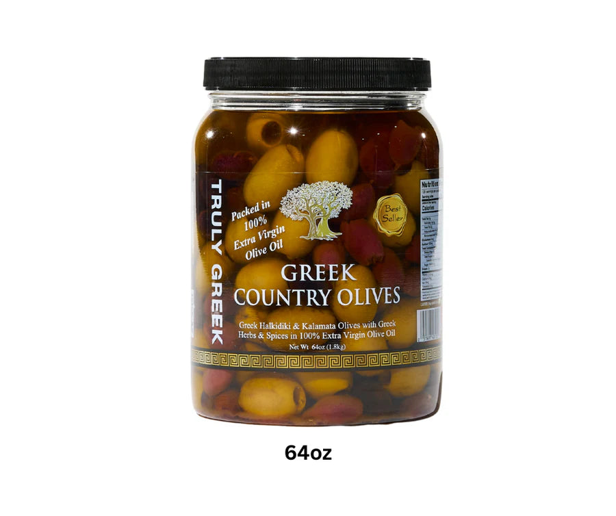 Greek Country Olive Mix 64oz