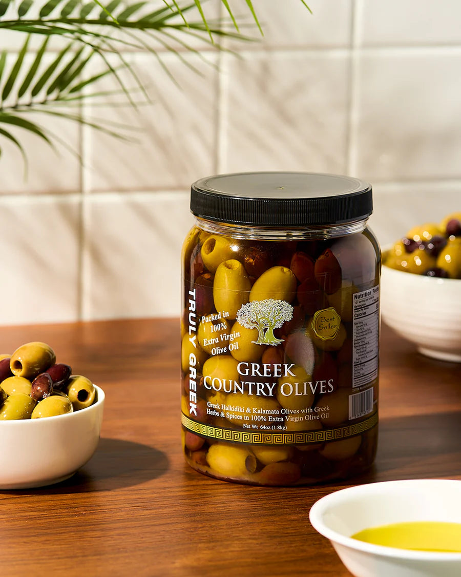 Greek Country Olive Mix 64oz