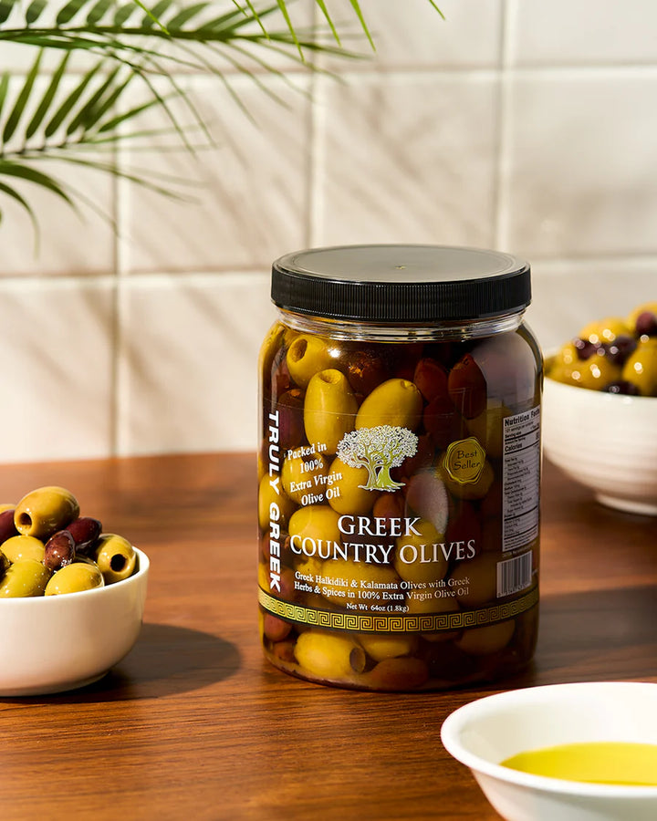 Greek Country Olive Mix 64oz