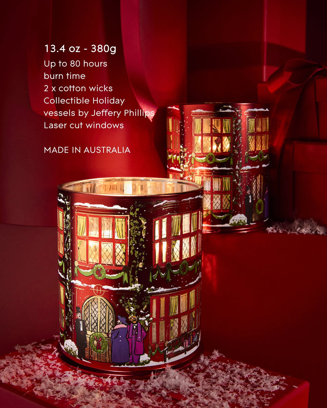 Night Before Christmas Candle