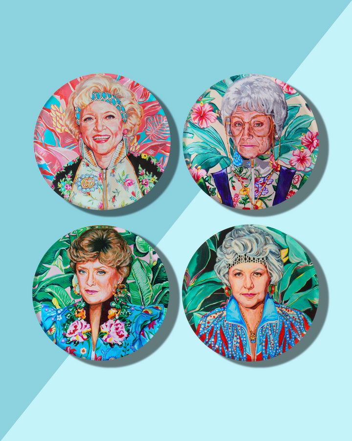 Golden Gals Coasters