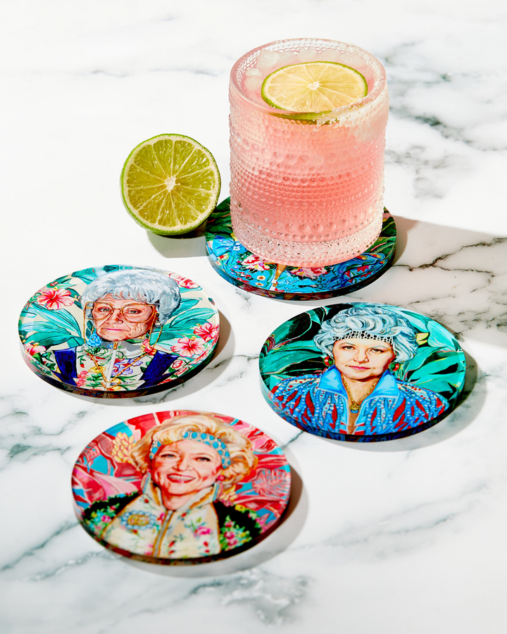 Golden Gals Coasters