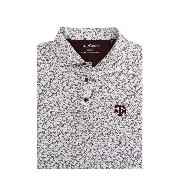 Texas A&M State Jigsaw Polo