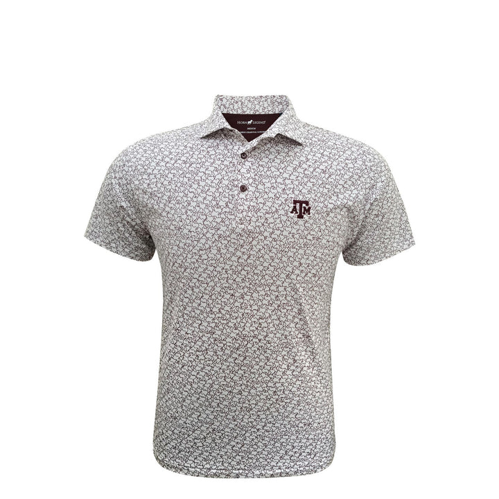 Texas A&M State Jigsaw Polo