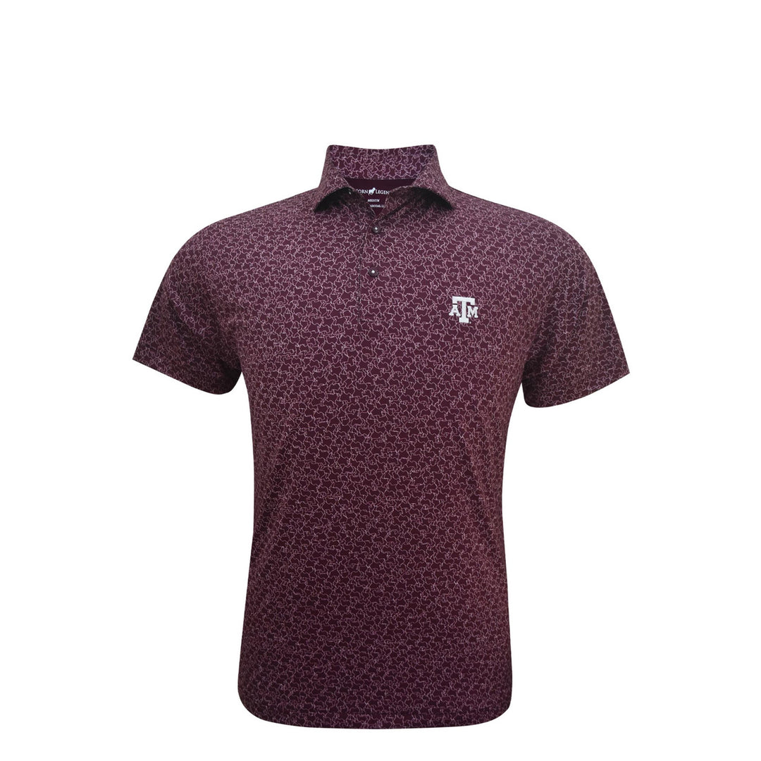 Texas A&M State Jigsaw Polo