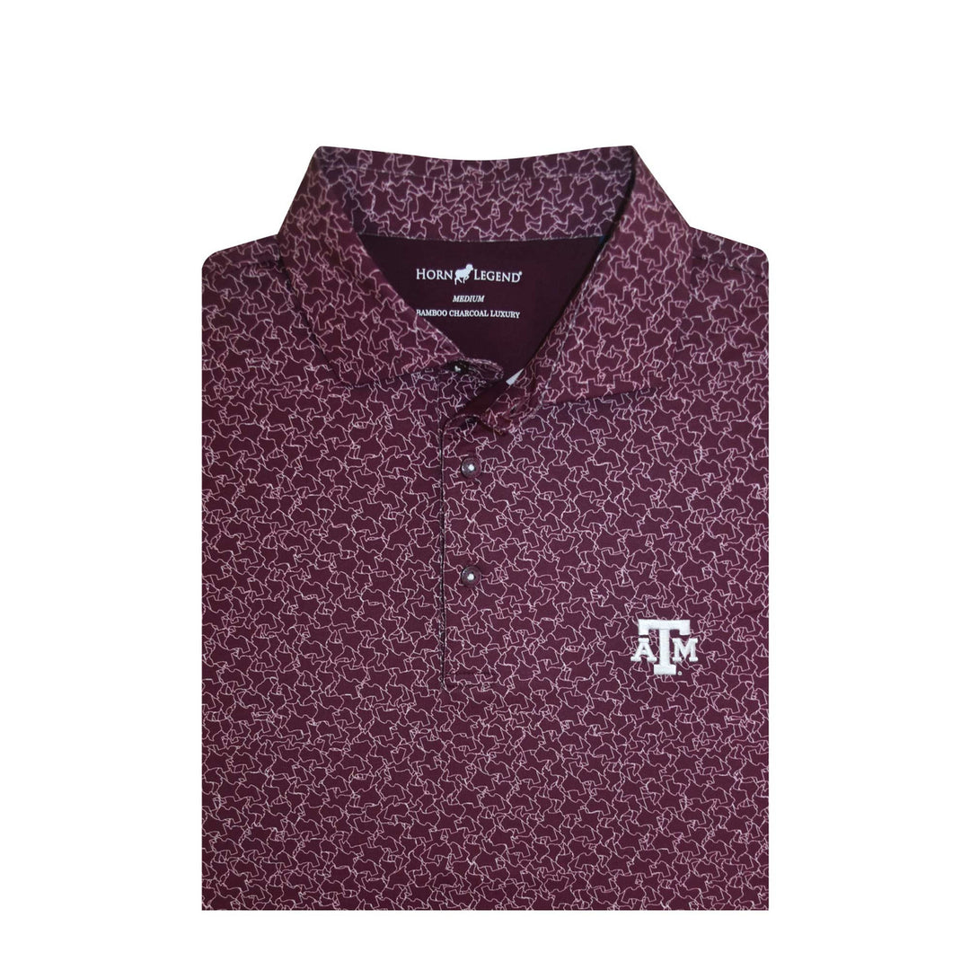 Texas A&M State Jigsaw Polo