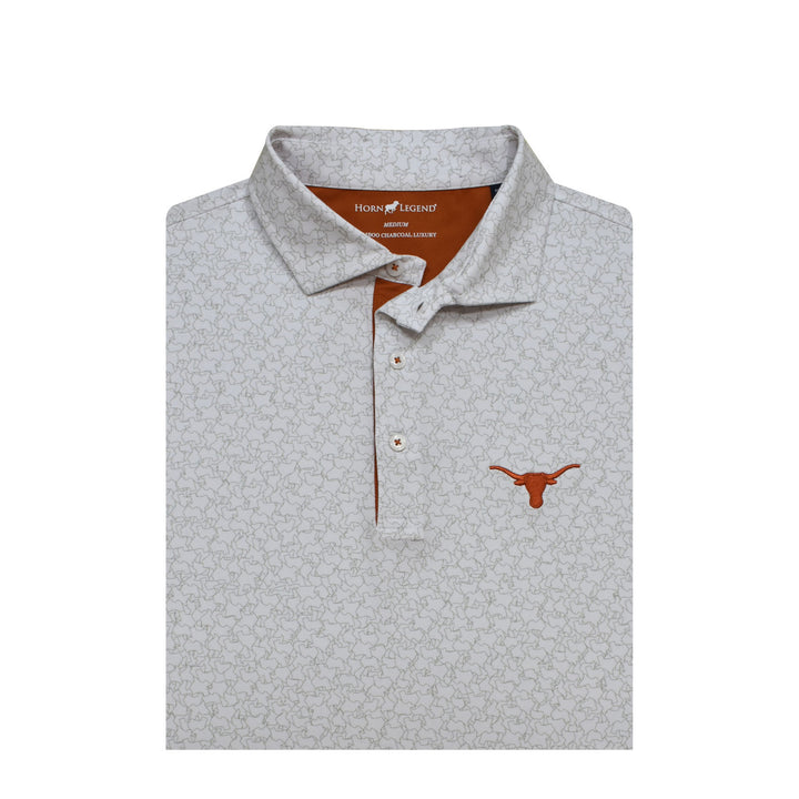 Texas Longhorns State Jigsaw Polo