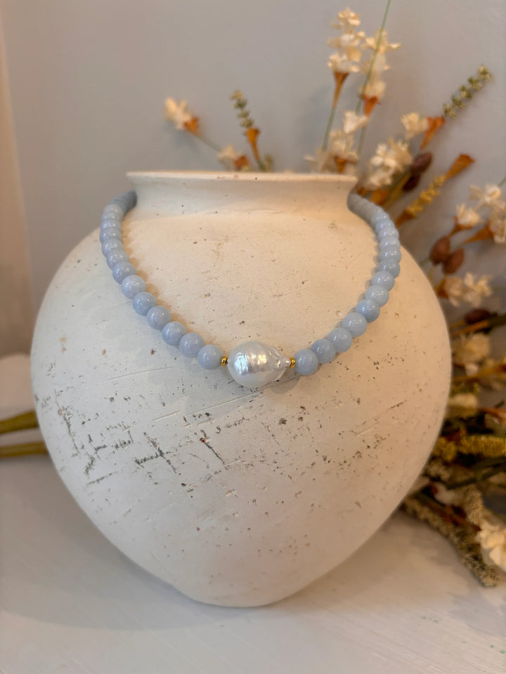 Carol Necklace with Baroque Pearl