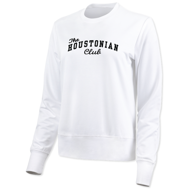 Houstonian Club Sue French Terry Crewneck