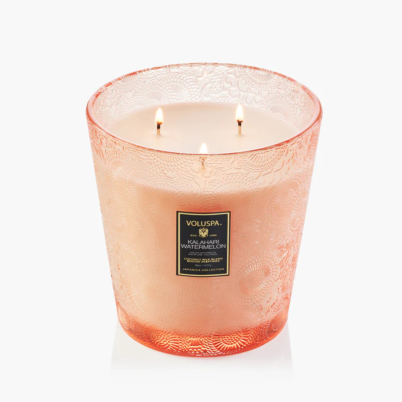 Kalahari Watermelon 3 Wick Hearth Candle