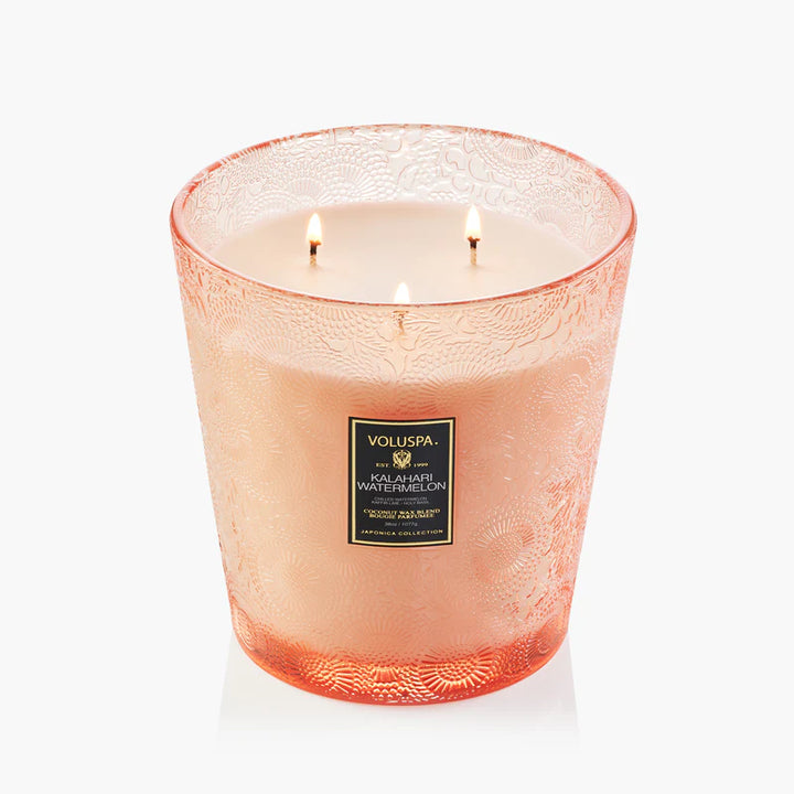 Kalahari Watermelon 3 Wick Hearth Candle