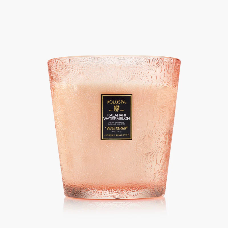 Kalahari Watermelon 3 Wick Hearth Candle