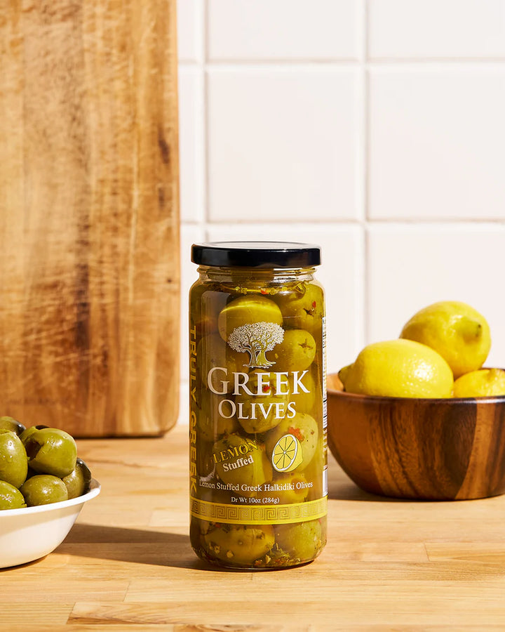 Truly Greek Lemon Stuffed Olives