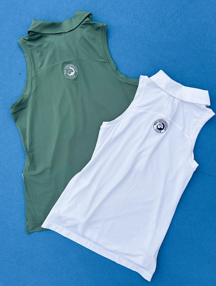 Houstonian Quick Dry Sleeveless Polo