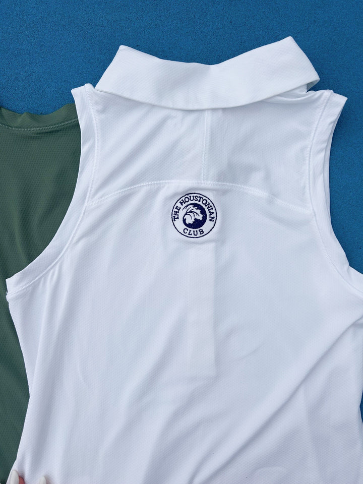 Houstonian Quick Dry Sleeveless Polo