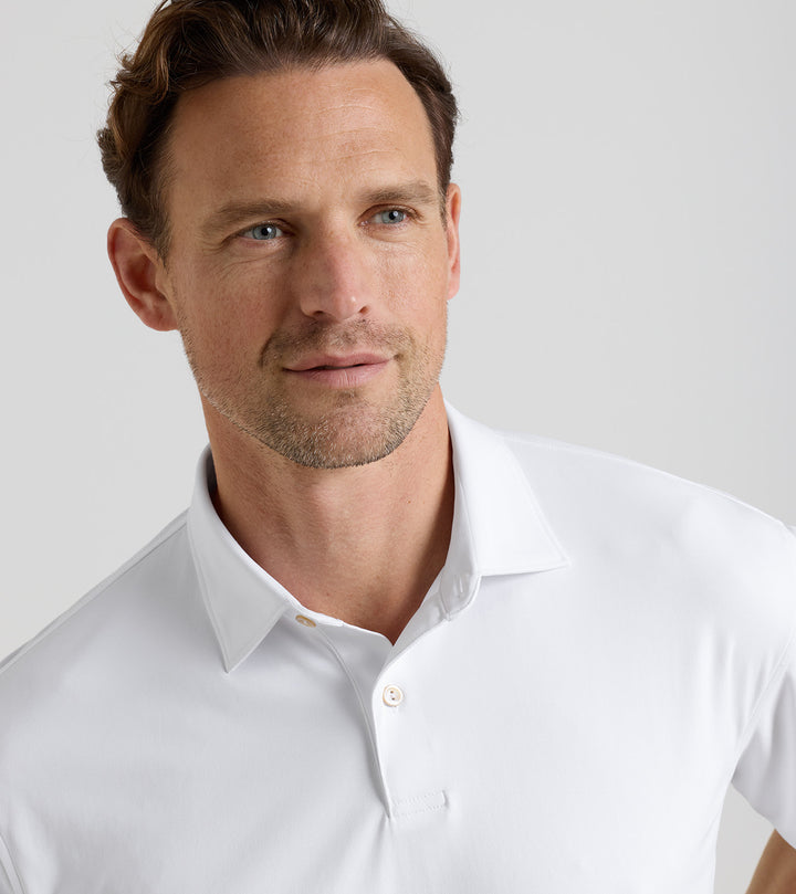 Featherweight Mélange Performance Polo